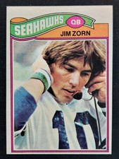 1977 Topps Football - #65 Jim Zorn - Rookie Card RC Seattle Seahawks Cal Poly. rookie card picture