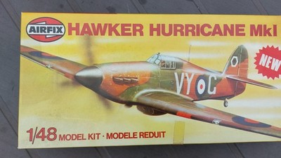 Airfix Hawker Hurricane Mk1 , 1/48 Jagdflieger