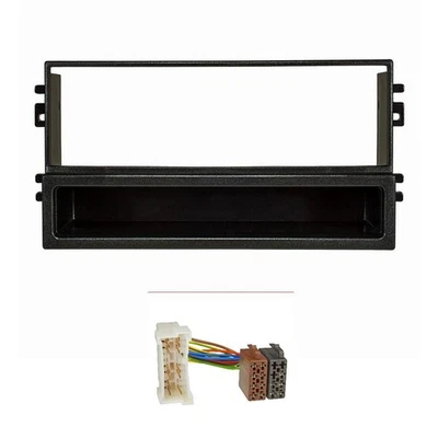 Kit cache radio adapté pour Kia Sorento 2002-2006 adaptateur ISO câble cadre ... - Photo 1/4