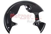 Metzger Spritzblech Ankerblech Vorne Links FüR Renault Clio III BR0/1 CR0/1