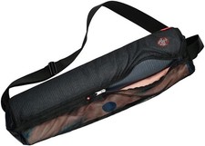 Breathe Easy Full Zip Yoga Mat Carrier Bag With Pocket Adjustable Strap