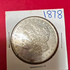 1878 Morgan Silver Dollar $1 0.900 Silver Philadelphia Business Strike