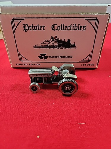 Spec-cast Pewter Collectibles Massey Ferguson 135 Tractor Limited Ed. 1 Of 7500 - Picture 1 of 4