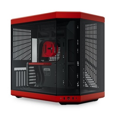 Hyte Y70 Mid Tower Gehäuse rot E-Atx/Atx/M-Atx/M-Itx