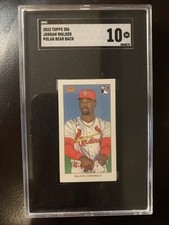 2023 TOPPS 206 HIGH SERIES JORDAN WALKER RC CARDINALS POLAR BEAR BACK SP 🔥📈