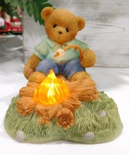 Cherished Teddies Kate CT0111 - "Warming By The Campfire On A Velvet Night" Mint