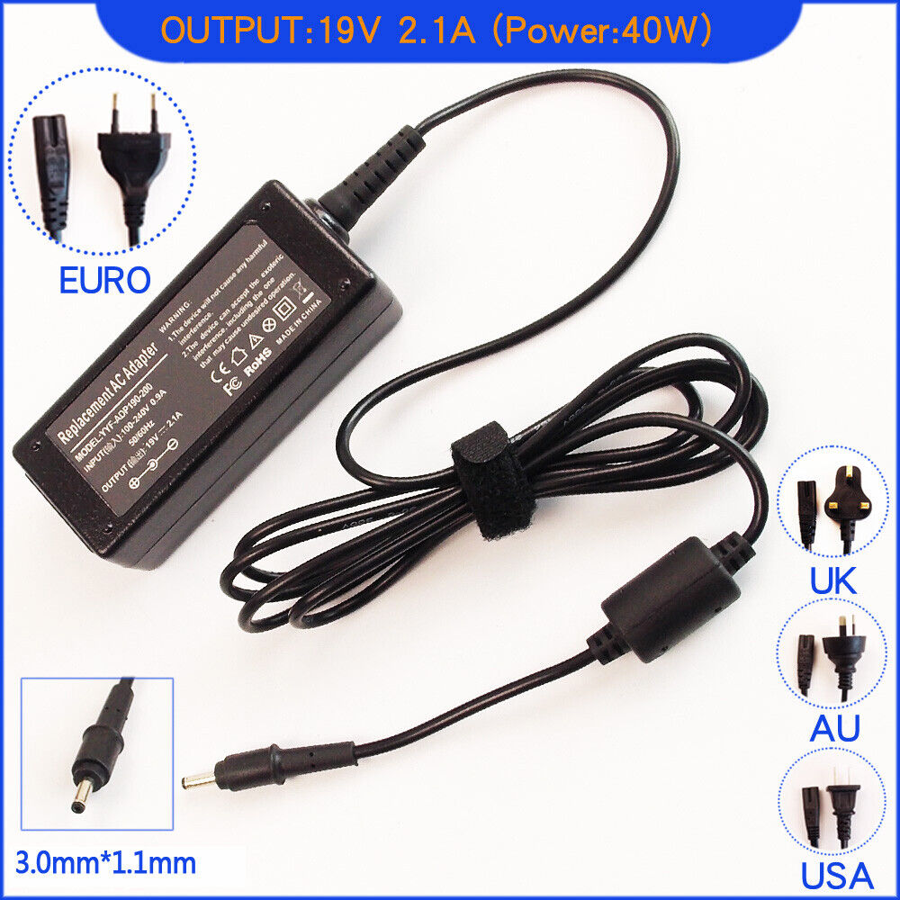 Ac Adapter Charger for Samsung ATIV Book 9 Style 910S 910S5J Laptop