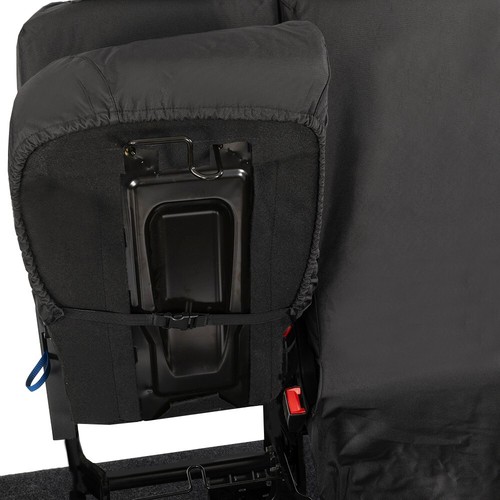 CITROEN BERLINGO VAN FRONT SEAT COVERS TAILORED WATERPROOF (2008-2018) BLACK 105 - Picture 11 of 24