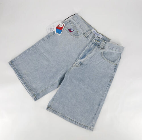 Pantalones cortos de mezclilla holgados Polar Skate Co Ukskate azul lavado 5 colores niño grande - Imagen 1 de 14