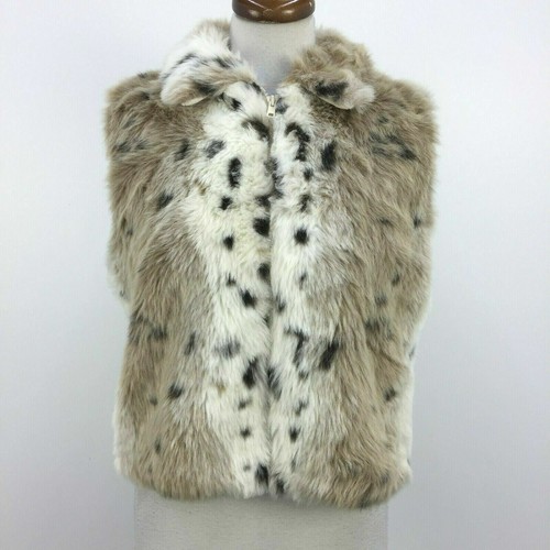 Vintage Painted Pony Faux Fur Cream 