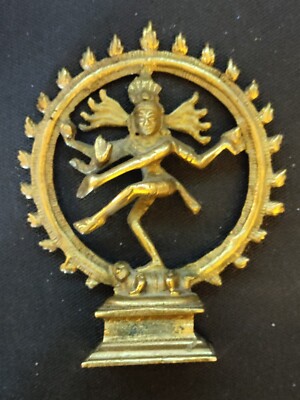 Lord Nataraja UNBRANDED Metal Casted Dancing Statue Shiva 8.5  