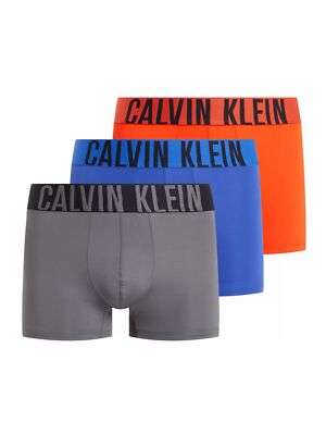 Calvin Klein Herren Unterwäsche Trunk 3er Pack Mehrfarbig