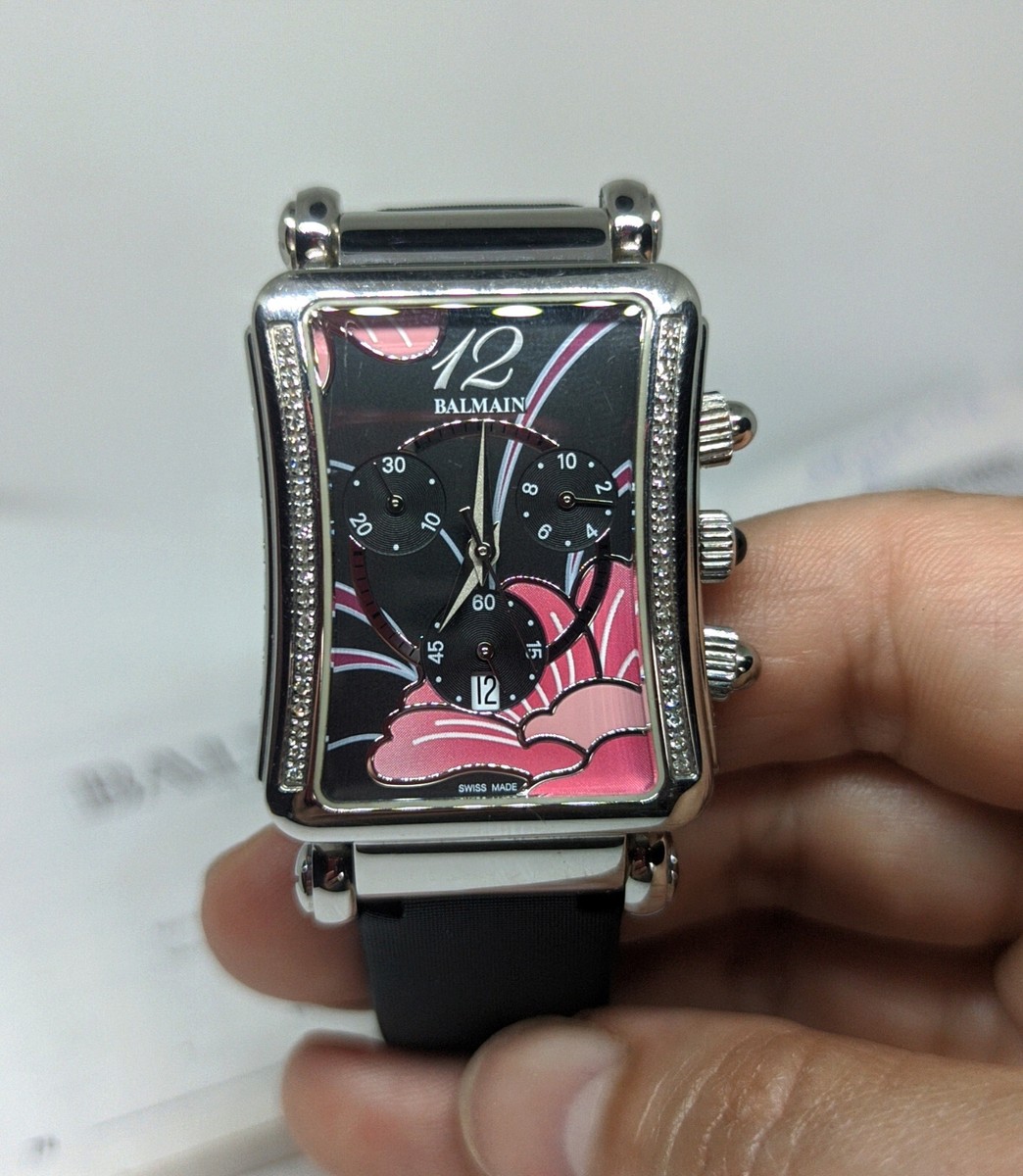 Balmain Swiss Watch Certified Diamonds