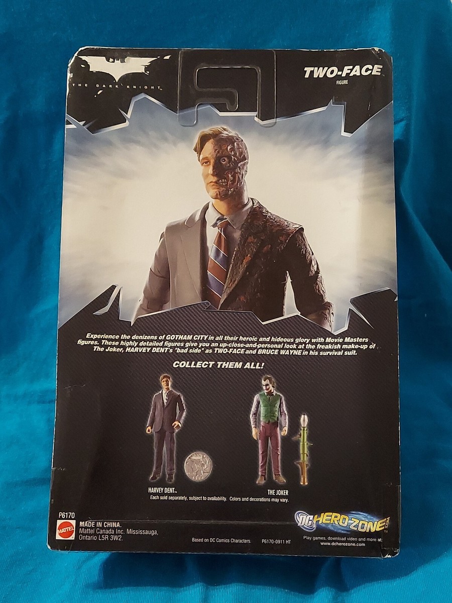 ☆レア☆BATMAN THE DARK KNIGHT TWO-FACE Batman The Dark Knight Movie Masters Figure Two-Face with