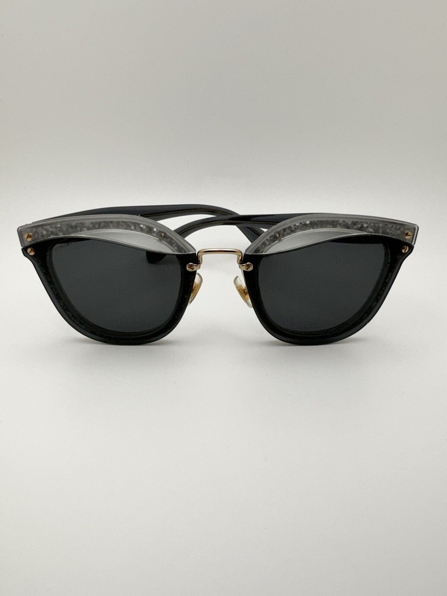 SUNGLASSES MIU MIU SMU 03T 65-17 UES -5S0 140 3N GRAY | eBay display picture 3