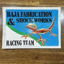 Baja Fabrication Shock Works Sticker Mexico Racing Decal Off Road Desert Race Baja Fabrication Shock Works Sticker Mexico Racing Decal Off Road Desert Race