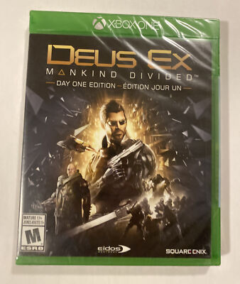 Deus Ex: Mankind Divided -- Day One Edition (Microsoft Xbox One, 2016)