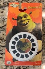 2004 Shrek 2 View-Master 3D Reel Set View Master 3 Reels No. G6274 New Sealed