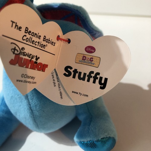 Beanie Babys Sammlung Disney Junior Stuffy der Drache 6 Zoll - Bild 10 von 10