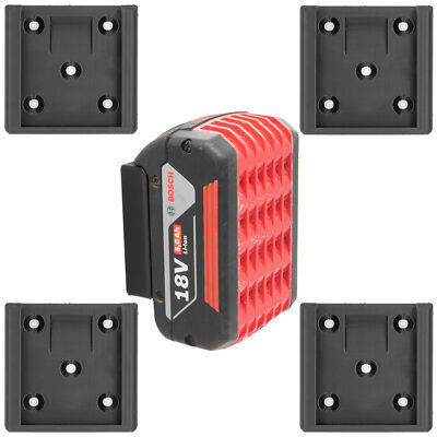 Akku Halter für Bosch 18V Halterung Akku Wandhalter Wandhalterung Bosch 18V