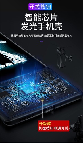 Circuit Board Flash LED Light up Phone Case Cover for iPhone 16 15 14 13 Pro Max - Picture 23 of 25