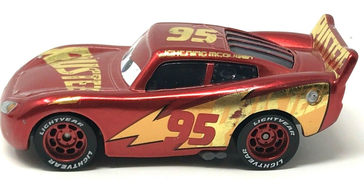 Lot of 6 Variations Disney Pixar Cars 95 Lightning McQueen