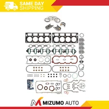 Full Gasket Set Bearings Rings Fit 02-14 Chevrolet GMC Buick Hummer 4.8L 5.3L