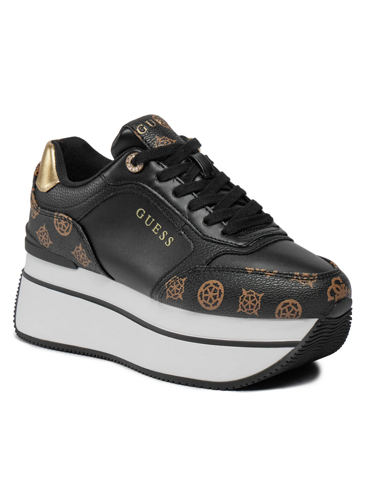 SCARPE SNEAKERS ZEPPA DONNA GUESS CAMRIO FLPCM4FAL12 NERO