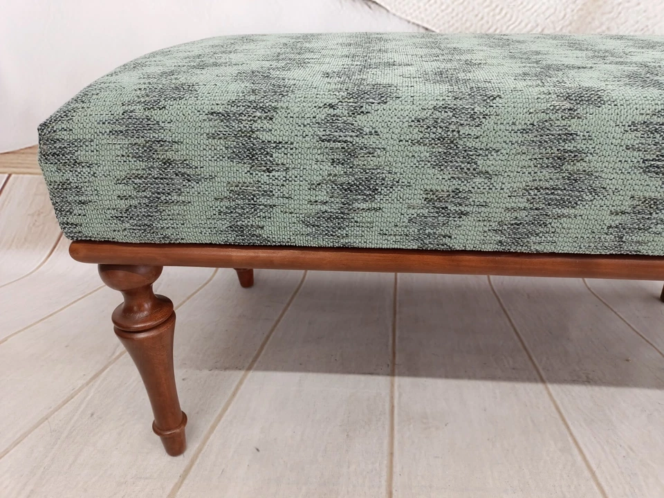 Bohemian bench, Telephone bench, Purse bench, Porch bench, Padded bench, - Image 3 of 4