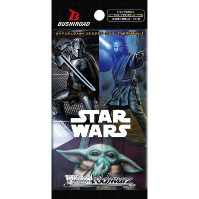 Weiss Schwarz STAR WARS Vol.2 Premium Booster Pack Box TCG JAPAN