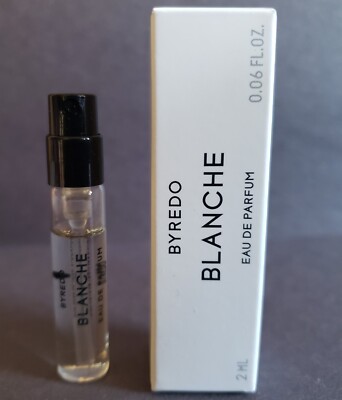 Byredo BLANCHE Eau de Parfum EDP Sample Spray .06oz 2ml NIB