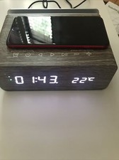 ION ISP99SA Charge Time Plus Stereo Alarm Clock with Qi Wireless Charging  