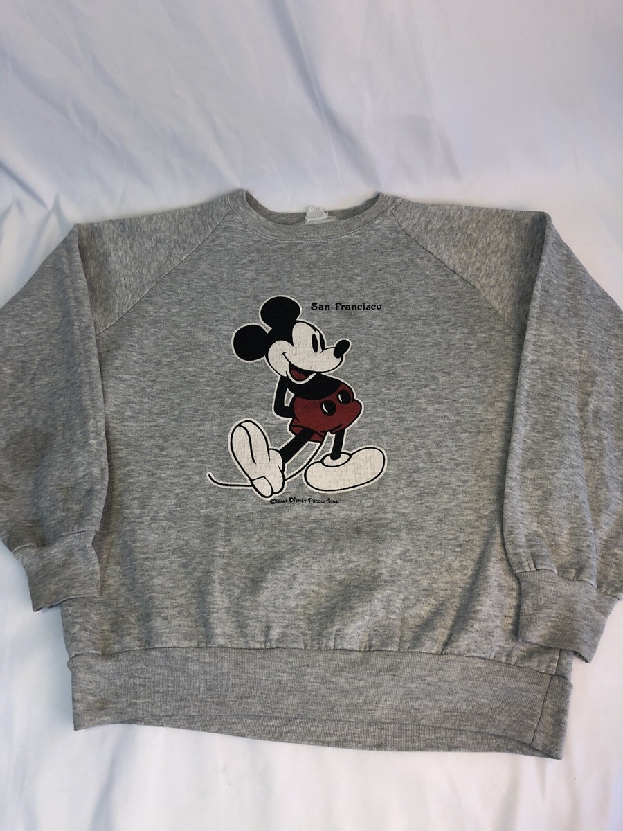 80s Mickey Mouse “San Francisco” Vintage Mickey Mouse Sweatshirt Size M San Francisco Disney