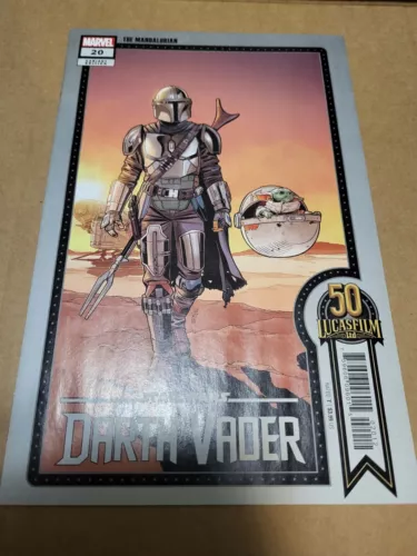 DARTH VADER #20 (2ND PRINT)(SPROUSE LUCASFILM 50TH MANDALORIAN VARIANT) NM