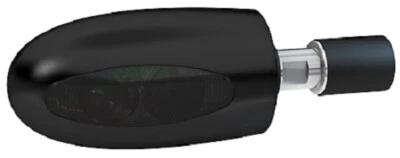 200-198 Kellermann LED Guidon Fin Clignotant Bl 1000 Sombre, Noir, 1 Pièces - Photo 1/2