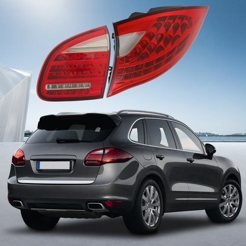 For 2011-2014 Porsche Cayenne LED Tail Light Inner+Outer Brake Lamp Passenger RH - Picture 2 of 14