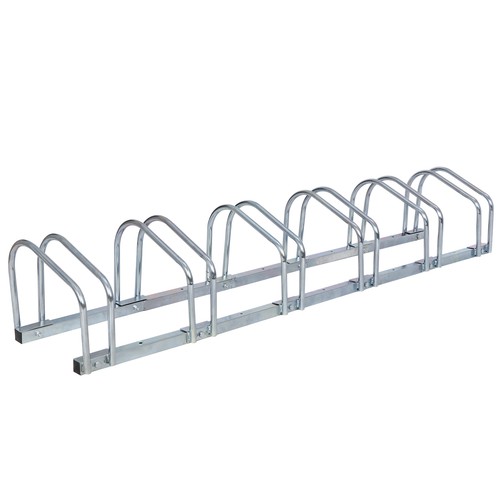 1-6 Rack Bike Bycicle Floor Stand Bike Parking Rack Adjustable Bicycle Storage - Picture 11 of 21