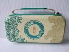 Nintendo Switch Legend of Zelda Tears of Kingdom Green Cream Game Bag Carry Case