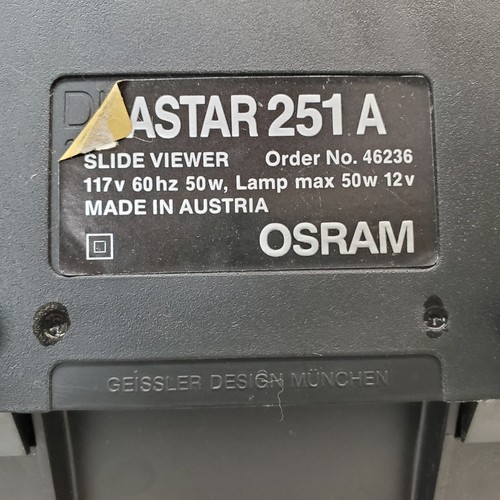 Vintage DIASTAR 251 A / OSRAM / Slide Viewer - Picture 14 of 20