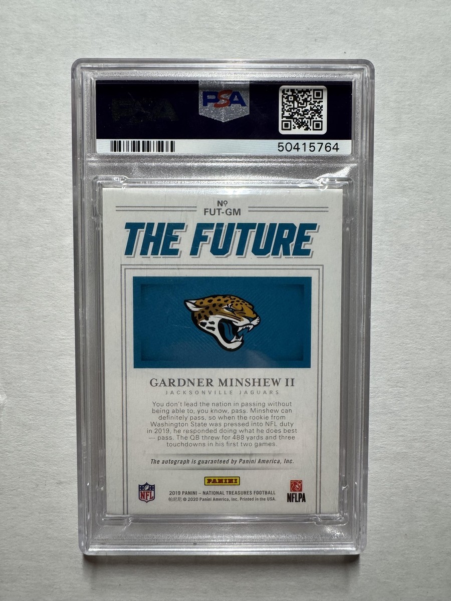 PSA サインルーキー　GARDNER MINSHEW II RC AUTO Gardner Minshew II Jaguars 2020 Honors/2019 Absolute 3/3