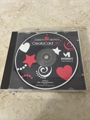 American Greetings Creatacard Plus! (PC,, 1996) Programm auf CD-ROM
