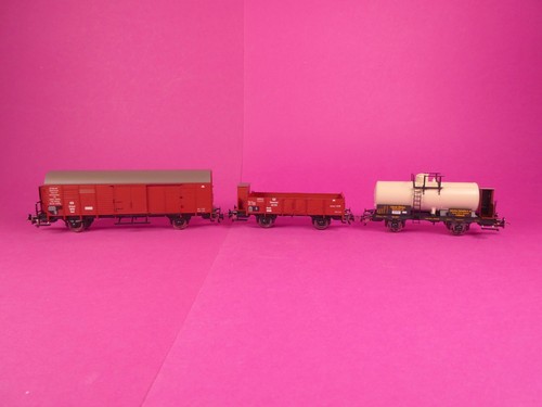 *FLEISCHMANN H0 digital 1895 AC: Güter- und Personenzug mit T9 "3778" KPEV AC!! - Bild 12 von 13