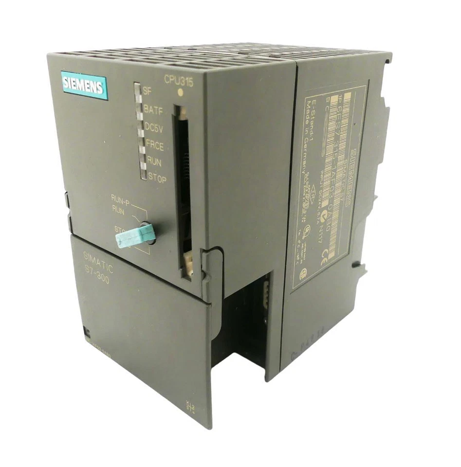 SIEMENS SIMATIC S7 6ES7315-1AF03-0AB0 6ES7 315-1AF03-0AB0 Vers. 1 -used-