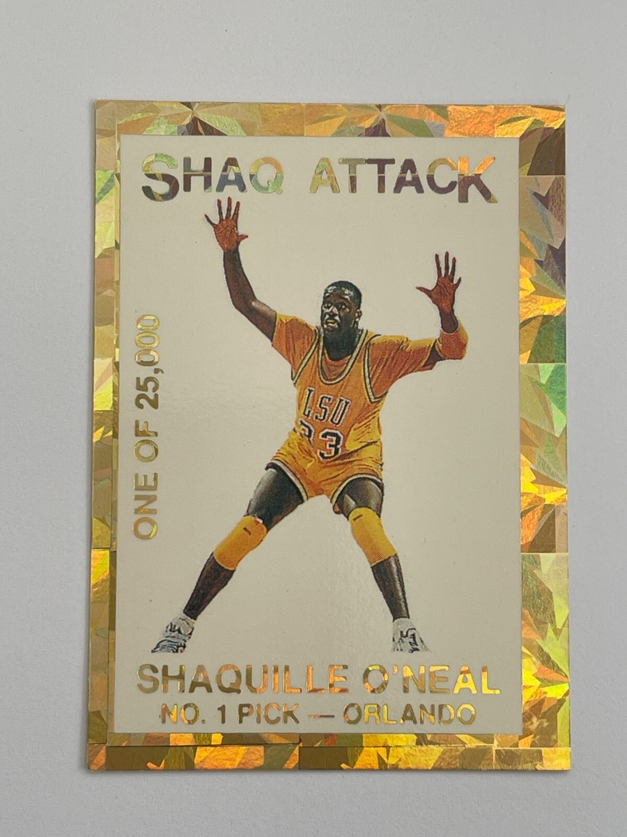 1992-93 LSU Magic Shaquille O'Neal Gold Foil Rookie of the Year