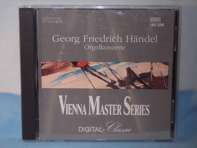 Handel Orgelkonzerte Suite G Major Georg Hlinka Johann Biber 1991 CD Pilz German