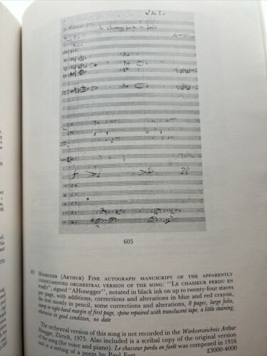 Sotheby Catalog: Autographed Manuscripts of Nine Symphonies by Mozart Cover-1987 - Picture 9 of 9