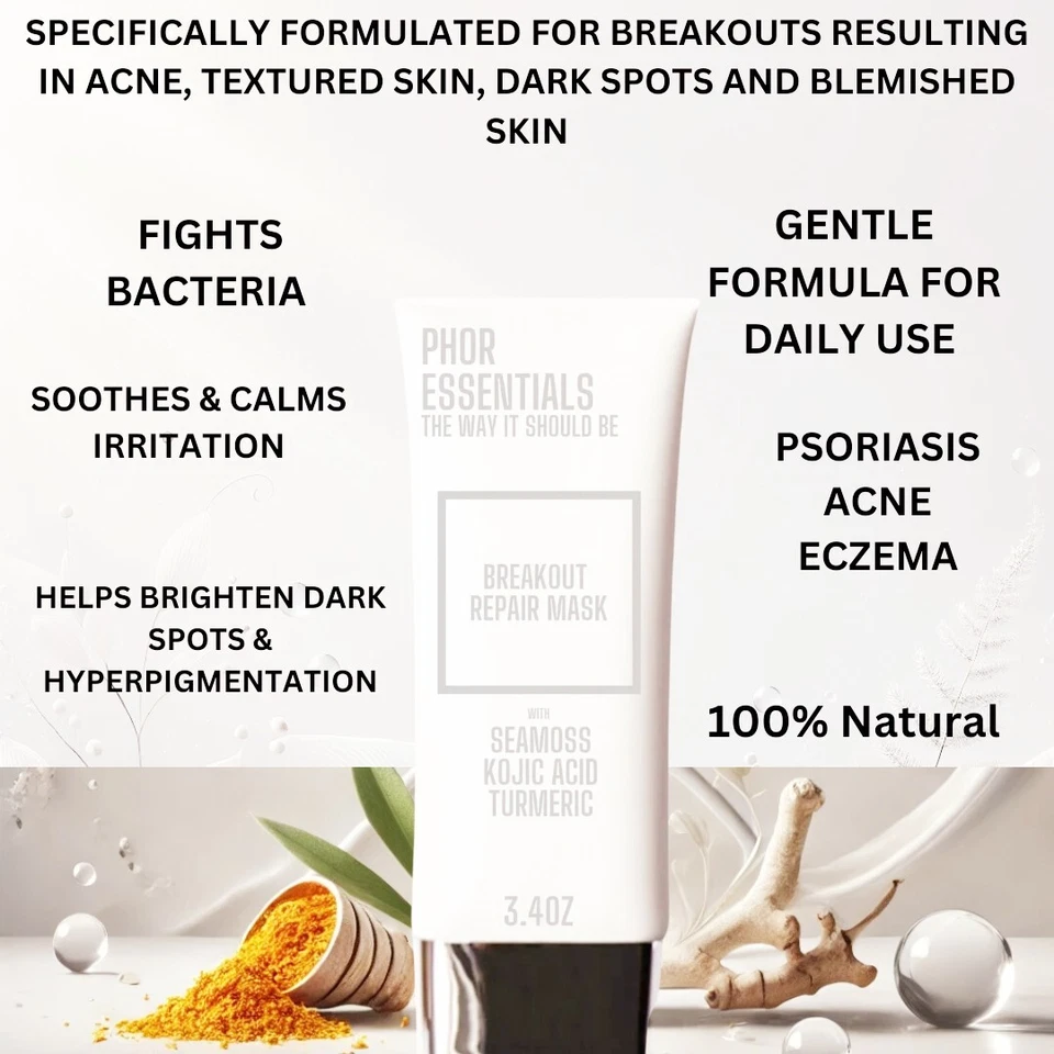 Phor Essentials Complexion Correction Break Out Repair Mask - Image 2 of 2
