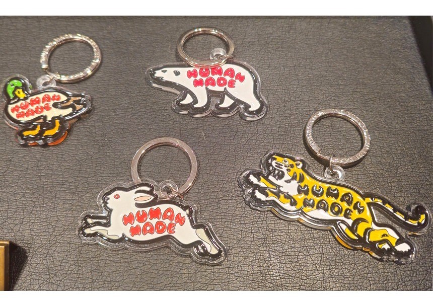 Human Made Animal Keyring Body Bear Rabbit Tiger Keychain Charm | eBay