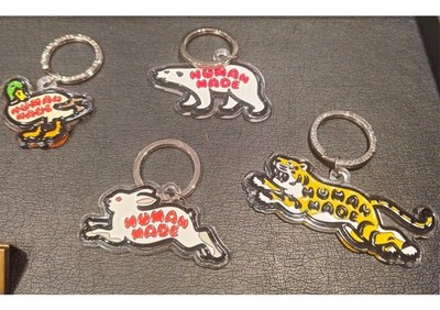 human made アニマルキーホルダー Human Made Animal Keyring Body Bear Rabbit Tiger Keychain Charm | eBay