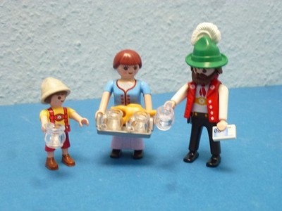 Bayrische Familie zu Figuren Country 5422 Almhütte Playmobil 048